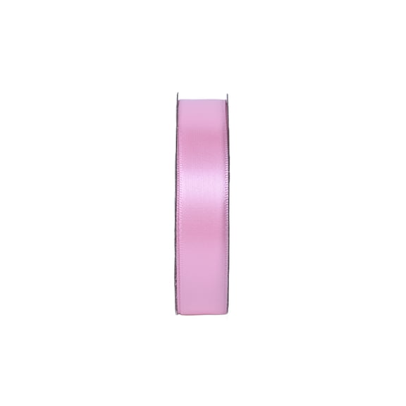 Gwen Studios 5/8 Inch Pink Satin Ribbon, 6 Yards for Crafting and Decor