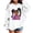 Q369 White, variant on Angala Toddler Girls Hoodie Cartoon Character Graphic Fall Sweatshirt Casual Girls Cozy Sports Top Size 4-5 Years Black