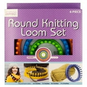 Bulk Buys OS354-4 Round Knitting Loom Set - 4 Piece