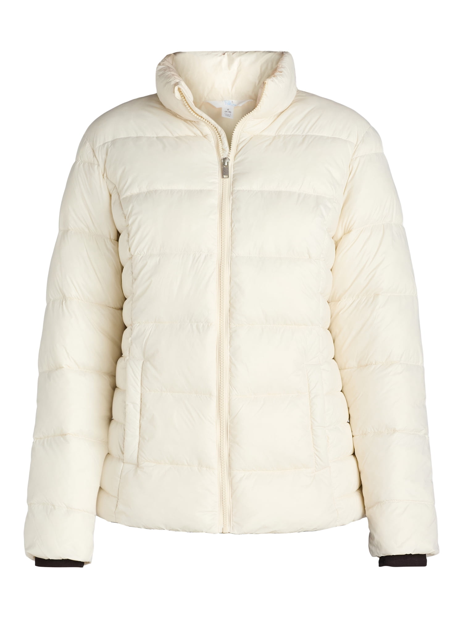 Time and Tru Women's and Women's Plus Core Puffer, Sizes XS - 3X