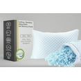 thumbnail image 2 of Continental Sleep, Gel Memory Foam Sleeping Pillow – Pressure Relief for Neck & Shoulder, Adjustable Height, Cooling Breathable Cover, for Side, Back & Stomach Sleepers, 25" x 15", White, 2 of 7