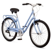 Schwinn Riverwalk Comfort Bike, 26 Wheels, 7 Speed, Blue
