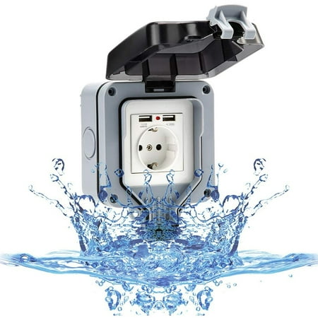 

Sunhillsgrace Electrical Tools Waterproof Socket Weather-proof Outdoor Camper