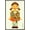 Barnwood Framed Version, variant on Netflix Squid Game: Season 2 - Toy Doll Wall Poster, 22.375" x 34"