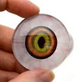 thumbnail image 2 of Changeling Cat-Human Monster Glass Eyes, 2 of 10