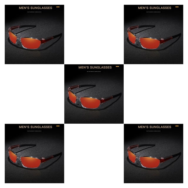 Toystoory Cycling Polarized Goggles Bike Outdoor Sports Sunglasses Anti-UV Type2 NO2