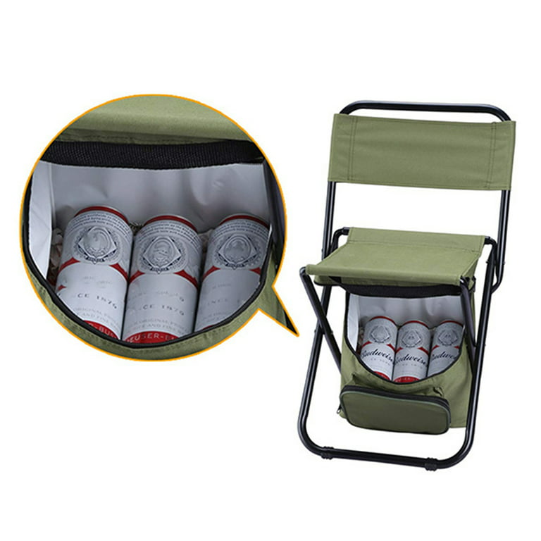 BOZTIY Detachable Short Pile Pad Teslin Chair Folding Portable