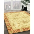 thumbnail image 2 of Ahgly Company Indoor Rectangle Abstract Mustard Yellow Oriental Area Rugs, 5' x 7', 2 of 6