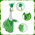 thumbnail image 2 of New! St. Patrick's Day Goose Outfit, Porch Goose Outfit Fits Large Statue, St. Patrick’s Day Porch Goose Clothes Lucky Goose Costume for St. Patrick's Garden Yard Statue Decor, 2 of 9