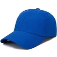 thumbnail image 1 of Hat for Men Spring Summer Solid Color Mesh Cap Baseball Cap Women's Korean Edition Sunscreen Hat Mesh Breathable Peaked Cap Blue, 1 of 6