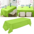 thumbnail image 1 of LXYFH Table Cloth Under $5 137*274cm Premium Disposable Plastic Tablecloth (54, 1 of 7