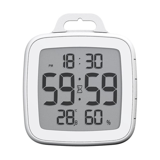 Hygrothermograph Professional Humidity Meter Anti-dust Digital Thermometer Waterproof with Countdown for Bathroom Indoor No.1