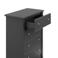 thumbnail image 6 of Storkcraft Crescent 4 Drawer Nursery Chest, Gray, 6 of 14