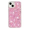 thumbnail image 5 of Allytechgroup Glitter Bling Case Compatible with Apple iPhone 15 for Girls Women, Slim Fit Soft TPU Back Cover Anti-Scratch Bumper Shockproof Phone Case for iPhone 15, Pink, 5 of 5