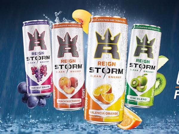 Reign Storm Clean Energy Mango Cans, 12 Oz Can