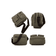 thumbnail image 3 of Bolso Crossbody Bolsa Bandolera Para Hombre Y Mujer De Lona Negro, 3 of 4