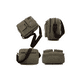 thumbnail image 3 of Bolso Crossbody Bolsa Bandolera Para Hombre Y Mujer De Lona Negro, 3 of 4