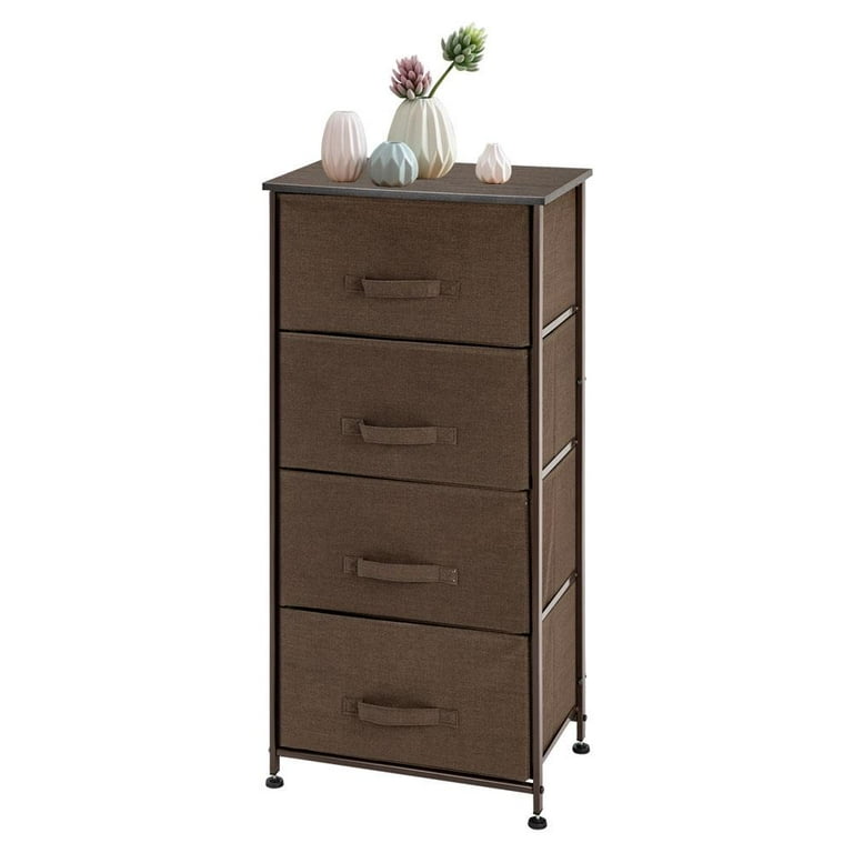 Dresser Storage Tower with 7 Drawers Organizer Unit - Brown — Waytrim