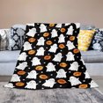thumbnail image 6 of Halloween Soft Throw Blanket Cozy Warm for Living Room Sofa Bed, 6 of 9