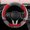 Red-Free Size, variant on FHBVT Car Steering Wheel Cover Warm Non-Slip Handlebar Cover for Winter, Antifreeze Protection with Soft Feel, Stylish Design for Safe and Comfortable Driving, Universal Fit for All Cars
