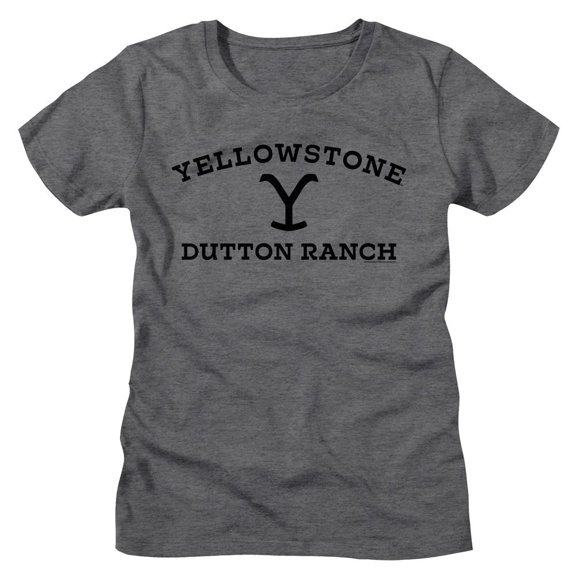 Yellowstone Dark Logo Graphite Heather Women's T-Shirt