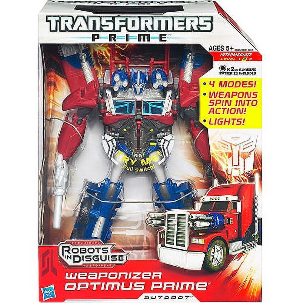 Transformers Prime Weaponizer Optimus Prime Figure 8.5 Inches - image 2 of 5