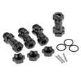 thumbnail image 4 of Rueda hexagonal de Aluminio CUTICAT Adaptador extendido hexagonal de cubo para Coche HSP 94087 1/8 RC Negro, 4 of 8