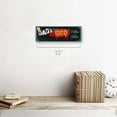 thumbnail image 2 of Dad's Famous BBQ 4"x12" Metal Sign, Wall Décor for Porch, Patio, and Deck, 2 of 4