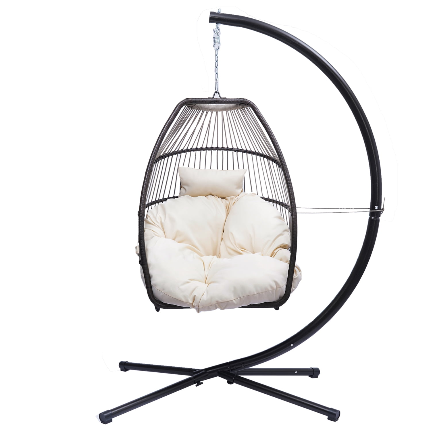 Swing Egg Chair,Hammock Chair, Hanging Chair, Aluminum Frame and UV