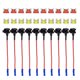 thumbnail image 1 of Universal agregar un circuito 12 V perfil bajo mini fusible grifo con 10 piezas 10 A 20 A APS fusible tipo cuchilla 1 juego, 1 of 1