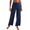 Blue, variant on LYMAYTER Casual Pants for Women's Wide Leg Yoga Sweatpants High Waisted Loose Cozy Casual with Pockets‌