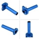 thumbnail image 2 of Puños de acelerador giratorios de 7/8" y 22 mm para motocicleta, scooter y motocross, color azul, 2 of 11