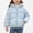 Light Blue, variant on DJDLJWCJ Girls Bear Ears Jacket Cute Printed Puffer Coat Zip Up Winter Warm Jacket with Hood Brown Size 4T