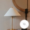 thumbnail image 3 of SHISUYAN 10pcs Lampshade Fixators Lampshade Spring Clips Household Pendant Light Lampshade Clamps, 3 of 8