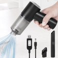 thumbnail image 3 of Cordless Mini Car Vacuum Cleaner Handheld Vacuum Cleaner Reusable Small Hand Vacuum Rechargeable Car Vacuum Cleaning Tool Portable Mini Vacuum for Car Home Interior Cleaning, 3 of 10