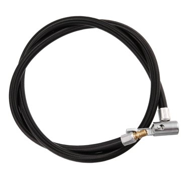 Unique Bargains Car Tire Valve Connect Pipe Air Chuck Inflator Pump Extension Adapter