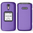 thumbnail image 3 of Case with Clip for Jitterbug Flip2, Nakedcellphone [Grid Texture] Hard Shell Cover with [Rotating/Ratchet] Belt Hip Holster Holder for Jitterbug Flip 2 Phone (aka Lively Flip) (4053SJ7), 3 of 10