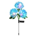 thumbnail image 5 of IMossad Hydrangea Solar-Powered Garden Lights, Color-Changing Outdoor LED Flowers, 29-inch Fabric & PVC, IP65 Waterproof, Auto On/Off, 5 of 7