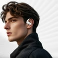 thumbnail image 4 of Language Translation Earbuds Open Ear Wireless Bluetooth Headphones Pain-Free Air Conduction Ear Buds With LED Digital Display Charging Case Sweat Resistant For Running Headphones, 4 of 5
