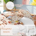 thumbnail image 2 of Thanksgiving Gnome Bedding Duvet Cover Set King Size 4 Pieces Pumpkin Fall Maple Leaf Yellow Gradient Bedding Set with Zipper Closure, 1 Comforter Cover 92x106 Inches 1 Flat Sheet & 2 Pillow Cases, 2 of 7