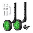 thumbnail image 1 of Ruedas de entrenamiento para bicicleta para niños, ruedas auxiliares portátiles universales para montar en bicicleta Verde, 1 of 8