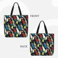 thumbnail image 2 of Fotbe Parrot Bolsa Tote con Estampado para Mujer, Bolsos con Cremallera, Bolsa de Hombro Casual de Gran Capacidad con Bolsillos Internos, 2 of 7