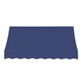 thumbnail image 3 of Awntech 5.38 Ft Nantucket Curved Slope Fixed Awning Canopy (64.5in x 31in x 24in), Navy, 3 of 3
