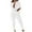 White, variant on Baqcunre Women's Solid Crew Neck Sweater and Jogger Pant Set,Size S-5XL,Fall Outfits Women Trendy,Two Piece Sets for Women,Sweaters for Women Trendy,Womens Clothes,Color Black