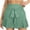 Mint Green, variant on onlyliua Womens Casual Drawstring Shorts Women 2025 Summer Plus Size Solid Color Lace Up Casual Shorts Summer Beach Lightweight Short Pants with Pocket Summer Saving Clearance Shorts