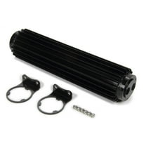 Dual-Pass Heat Sink Cool er 12in Black Anodized