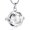 Gold, variant on Urn Necklace for Ashes for Women Men Hollow Ball Shape Keepsake Urn Locket Pendant Memorial Cremation Jewelry With Mini Ball