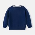 thumbnail image 6 of JAJAHO Knit Cardigan Sweater For Kids Boys Girls Unisex Long Sleeve V Neck Button Up Jacket Lightweight Outerwear Classic Clothing Preppy Style Trendy Tops, 6 of 7