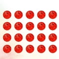 thumbnail image 2 of 50 Red Rhinestone Sewing Buttons for Upholstery Crafts, 2 of 6