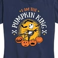 thumbnail image 3 of The Nightmare Before Christmas - I Am The Pumpkin King - Women's Short Sleeve Graphic T-Shirt, 3 of 5